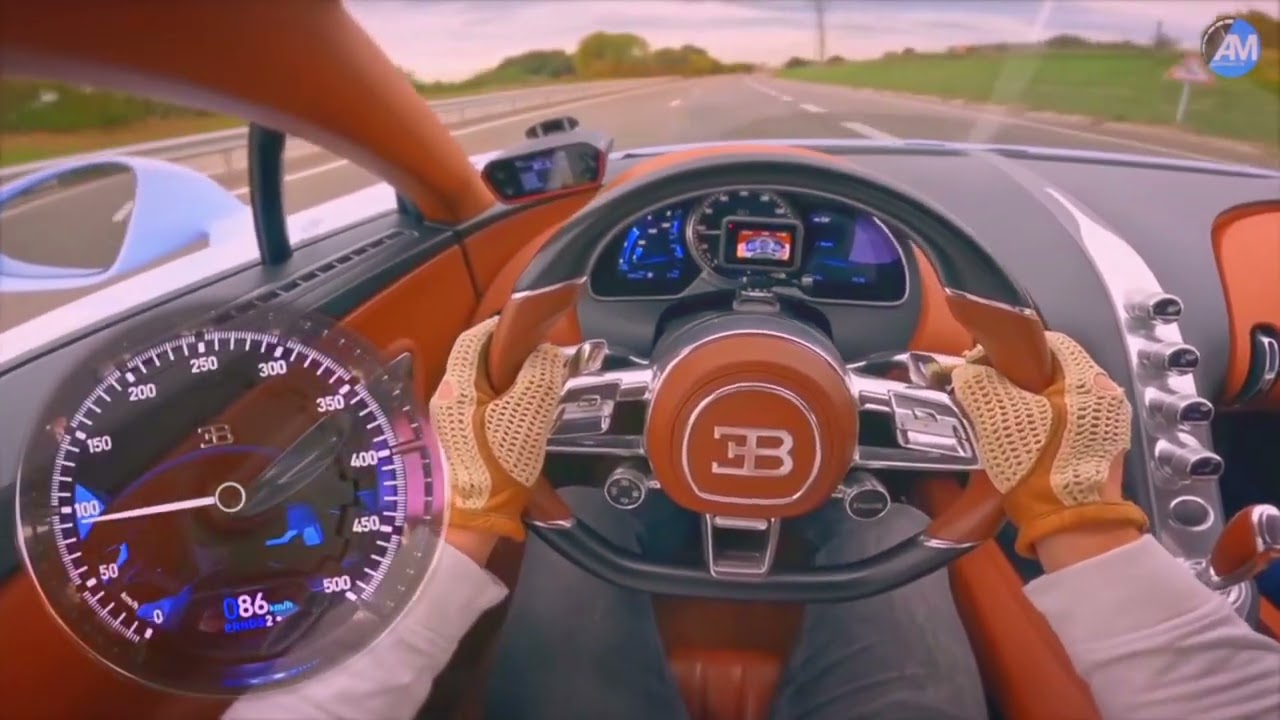 Bugatti Chiron Super Sport autobahn acceleration !!!