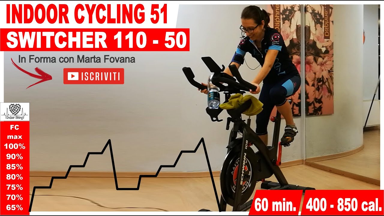 SWITCHER cambi di velocità - Indoor Cycling Workout // 60  minuti di Spinning - Lezione 51