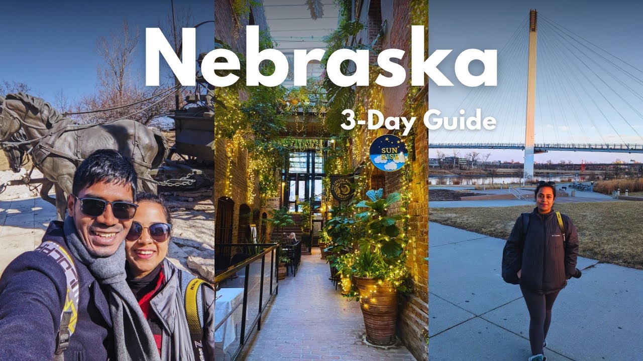 3 Days in Nebraska | Omaha, Lincoln City & Kearney Travel Vlog