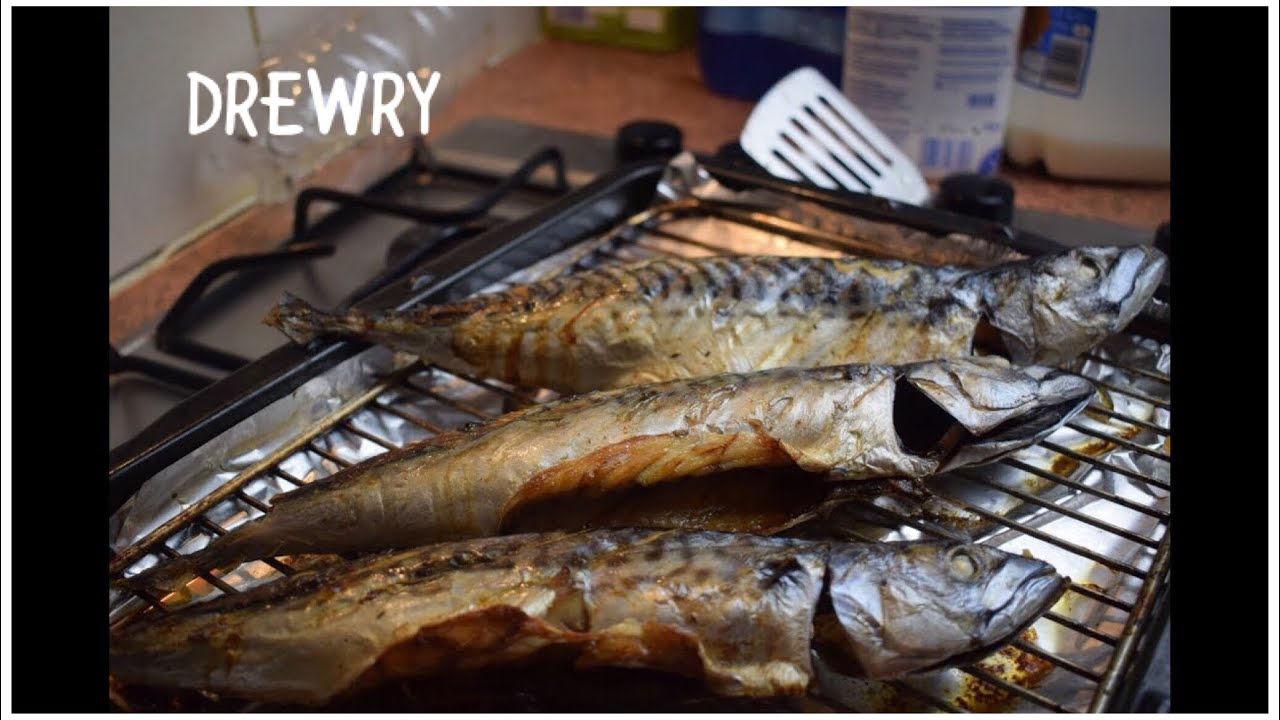 BAKED MACKEREL/GHANA SALMON/ A.K.A SMOKED MACKEREL