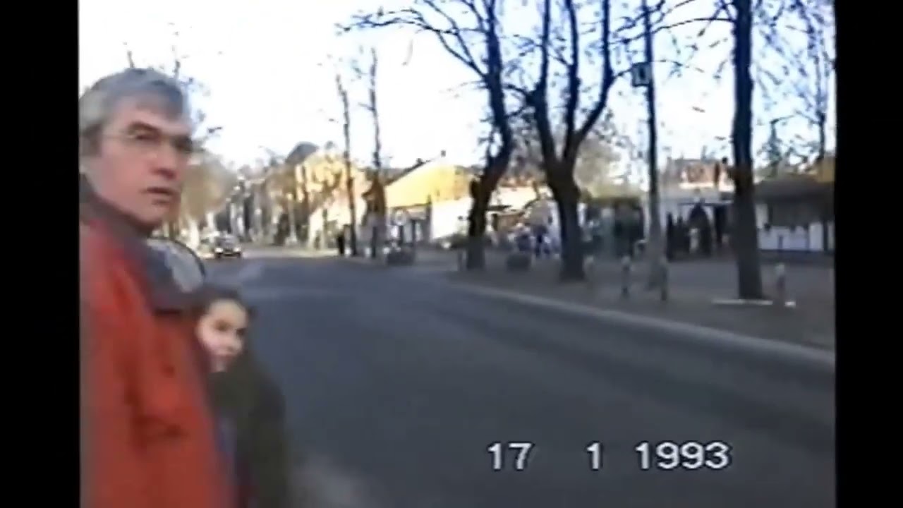 SŁUBICE 1993 - spacer po mieście