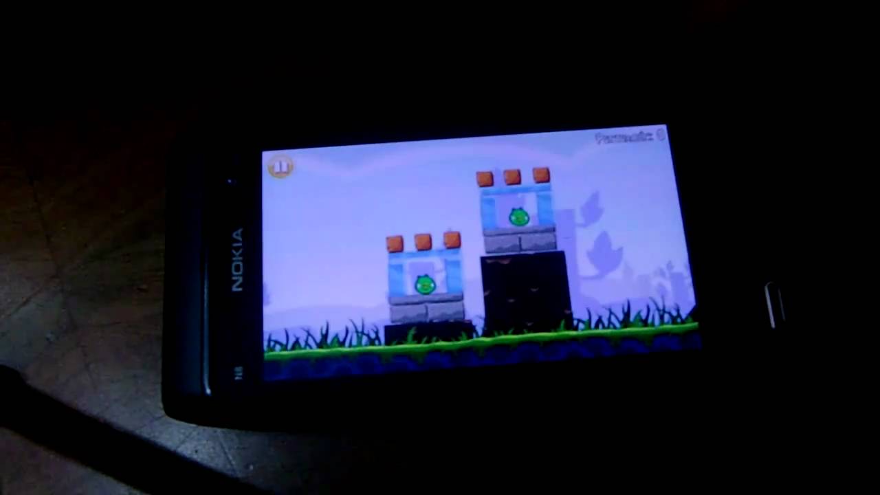 Nokia N8 Angry Birds Lite demo by my4keys