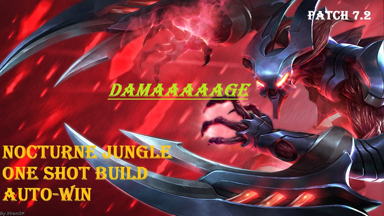Nocturne Jungle S7 one shot ranked FULL GAME