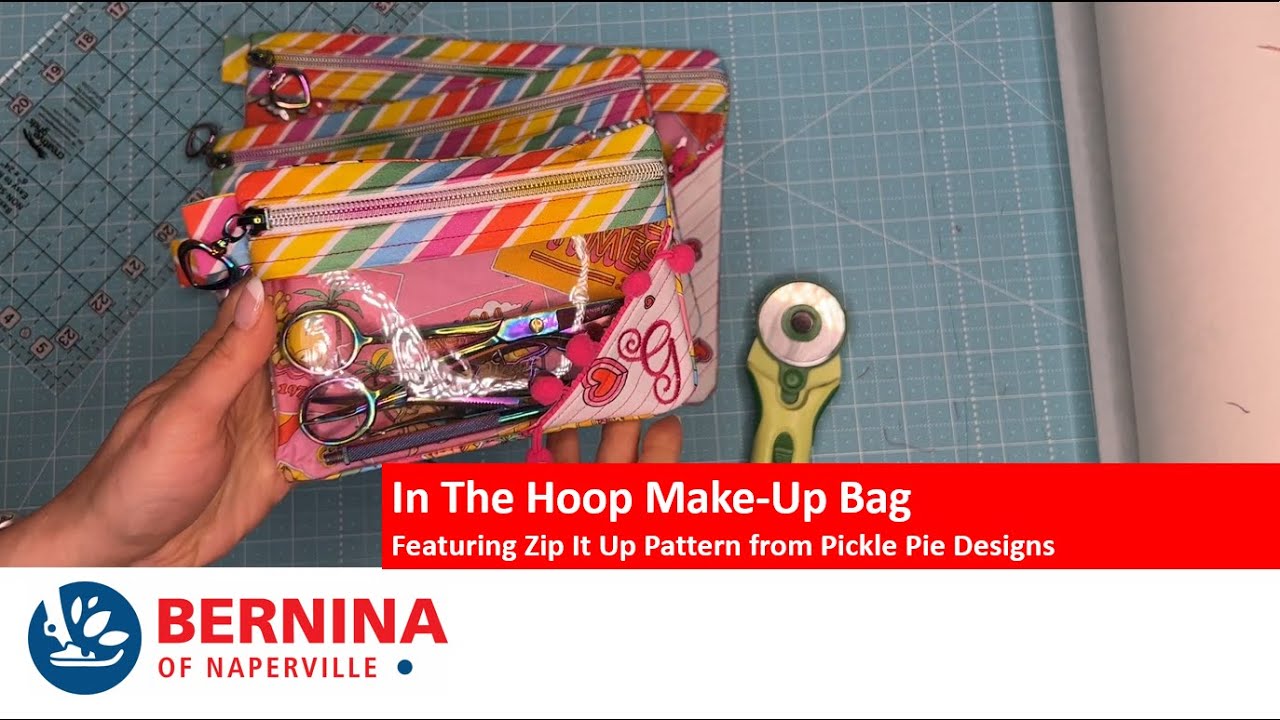 In the Hoop Make-up Bag