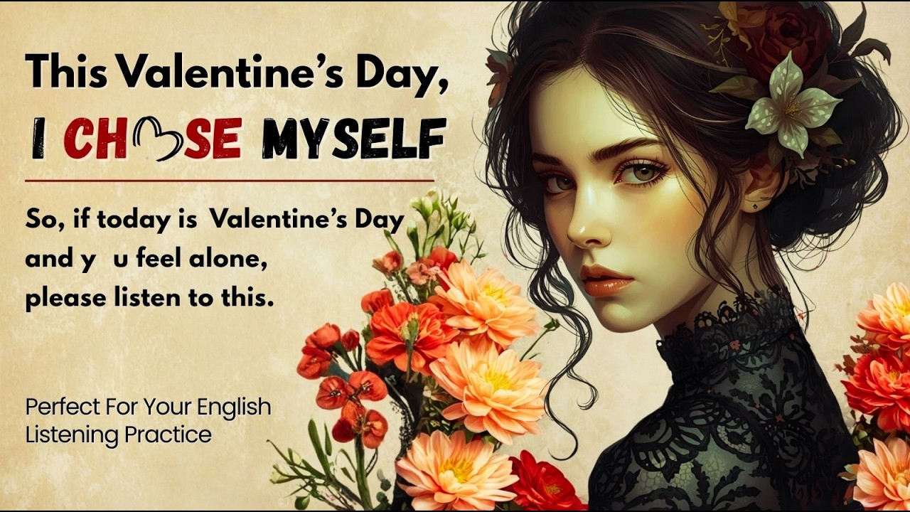 🥇 I Chᰔse Myself This Valentine’s Day || Improve Your English Fluency ✅️