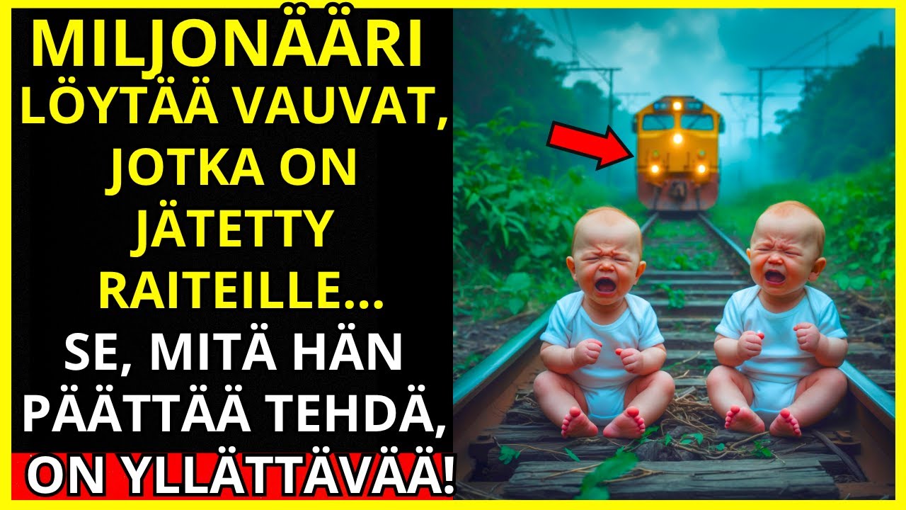 Miljonääri löytää hylätyt vauvat junaradalla – hänen tekonsa yllättää!
