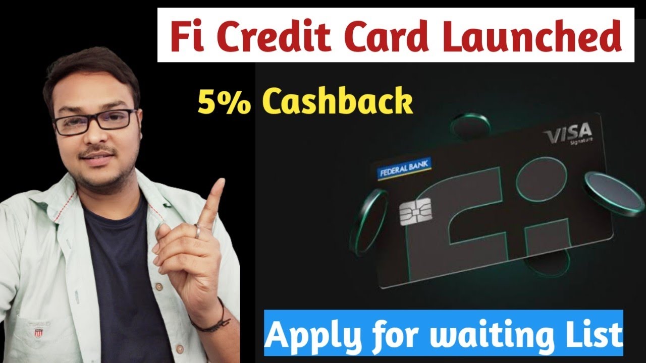Fi Money Credit Card Launched | 5% Cashback on Spends | Join Waiting List Now | #newcreditcard