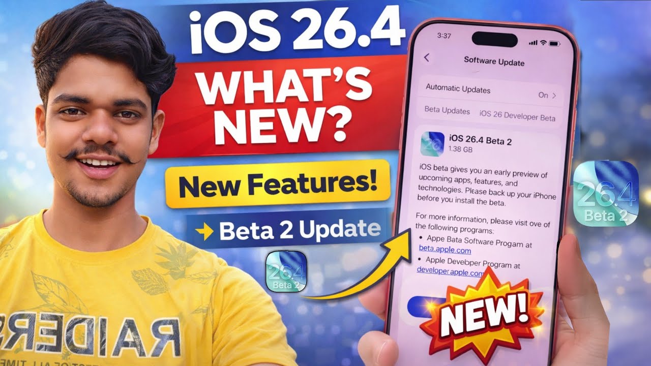 iOS 26.4 Beta 2 Released | What's New? | iOS 26.4 Beta 2 New Features