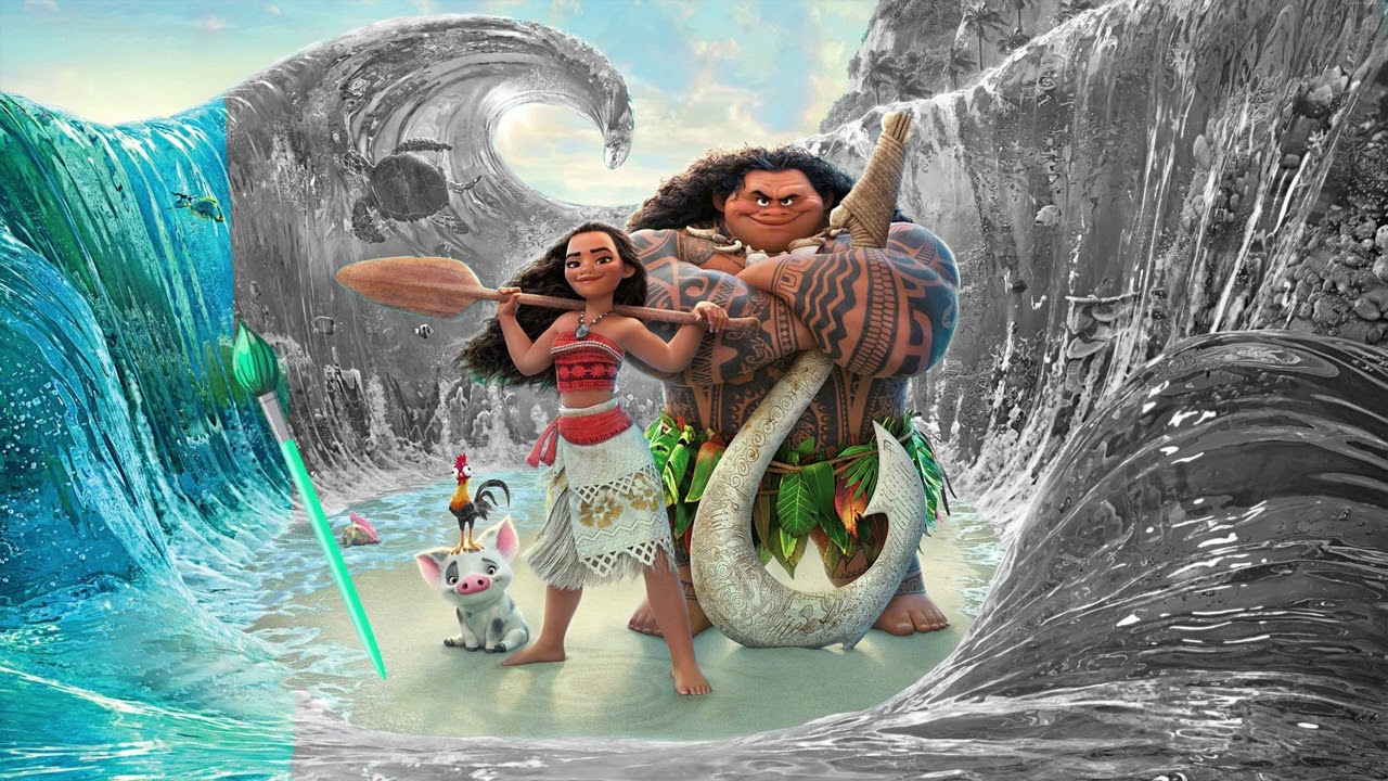 Unleash your creativity with the magical Moana coloring book
