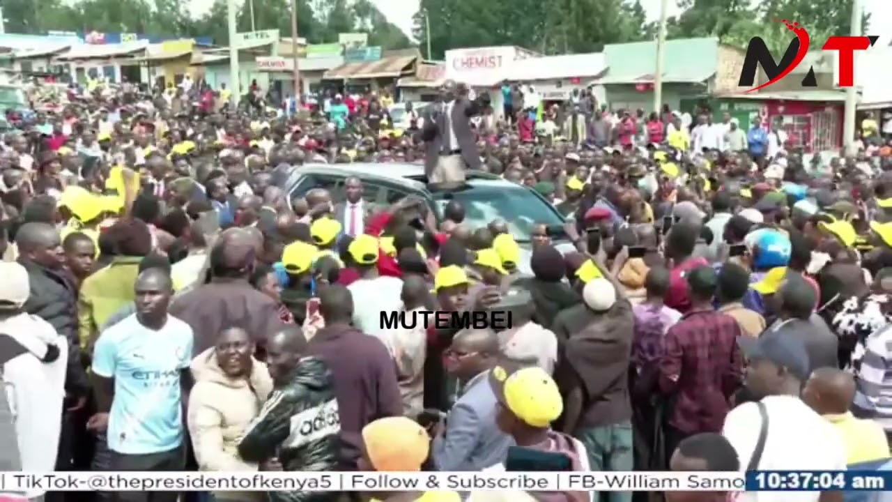 “GACHAGUA WEWE NI KITU KIDOGO KWANGU!” Ruto Brags About Defeating Gachagua in Fiery Speech!