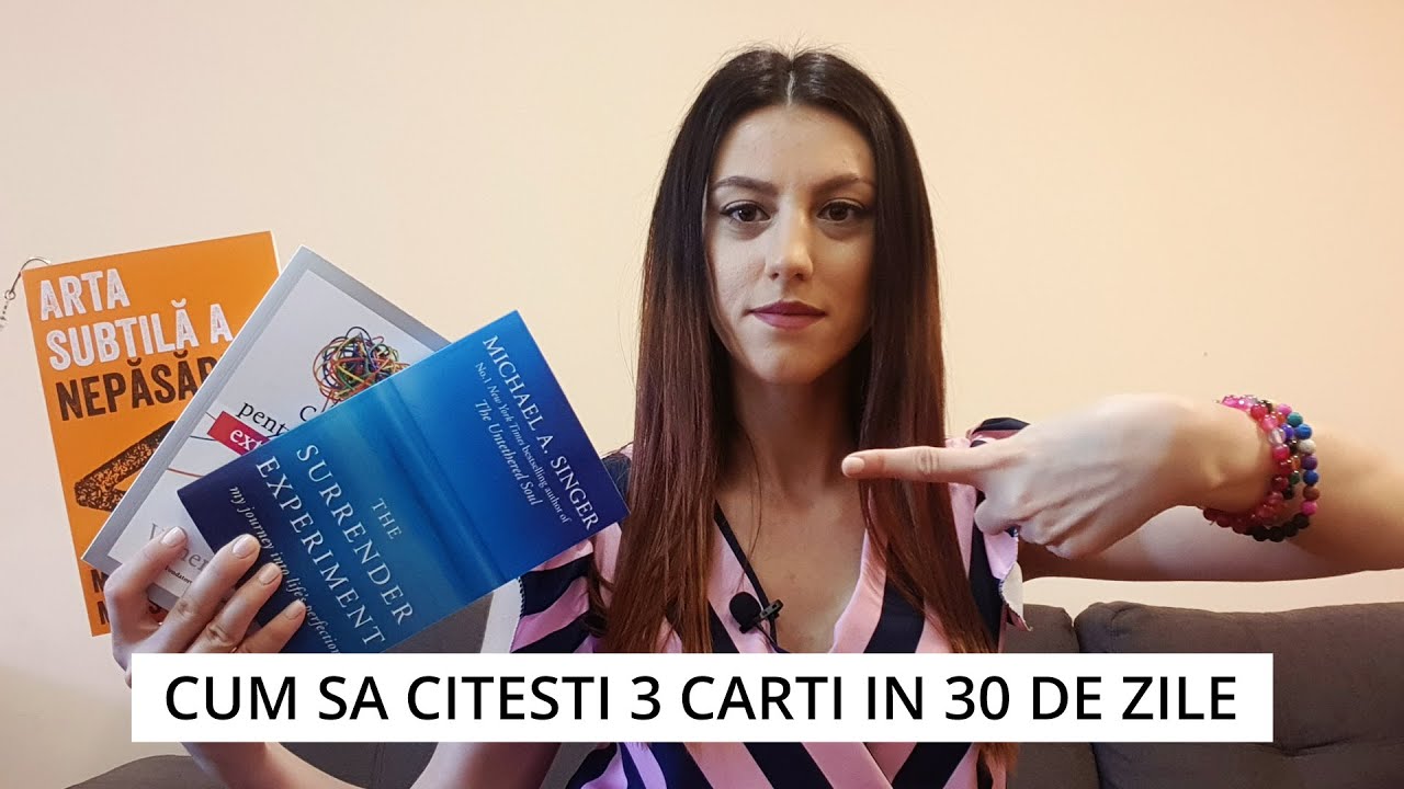 Cum sa citesti 3 carti in 30 de zile - Review Carti Dezvoltare Personala