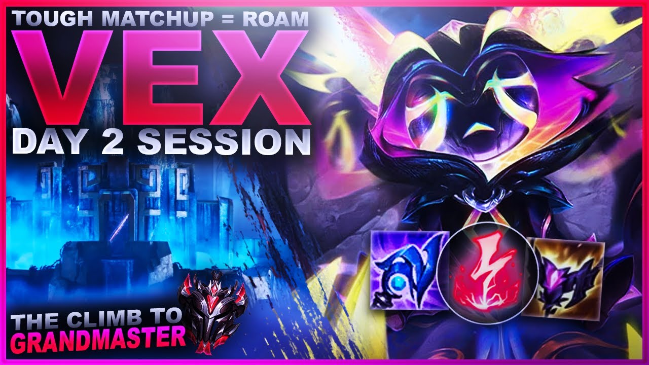 WHEN YOUR MATCHUP IS TOUGH... YOU ROAM? VEX! | League of Legends