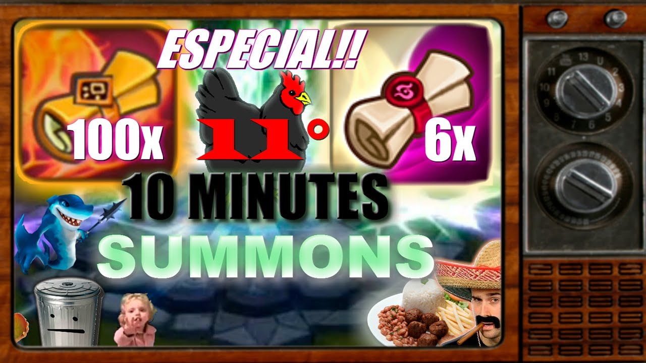 11&deg; 10 MINUTES SUMMONS!! ↪ Summoners War BR
