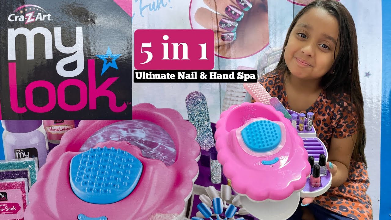 MY LOOK 5-in-1 Nail & Hand Spa Activity Kit REVIEW | Ayesha Maryam | English