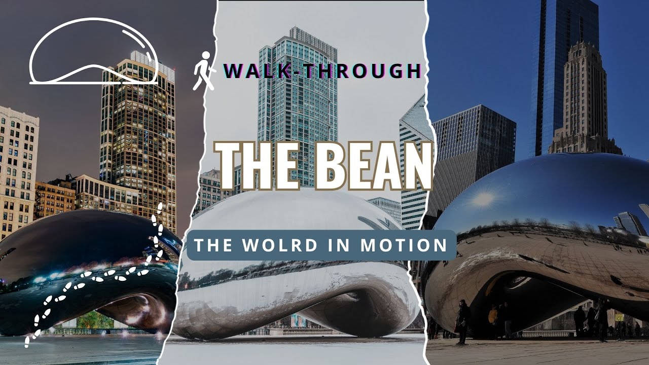 The Bean (Cloud Gate) Walkthrough // 4K Virtual Tour in Chicago