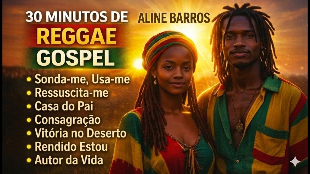 30 MINUTOS COM ALINE BARROS: Especial Reggae Gospel para Acalmar a Alma
