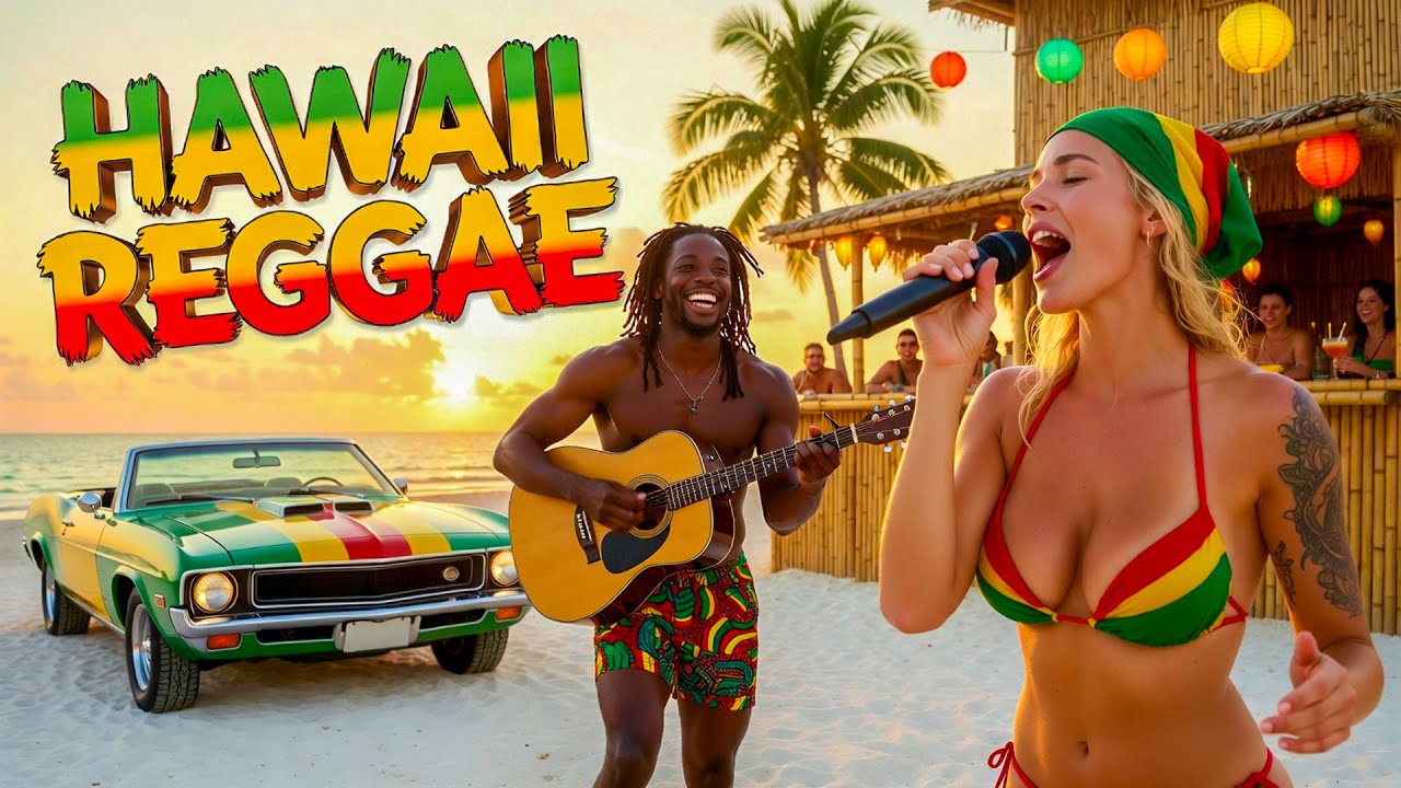 🌴 Hawaiian Chill Reggae – Tropical Island Beats for Summer Calm & Relaxation ☀️