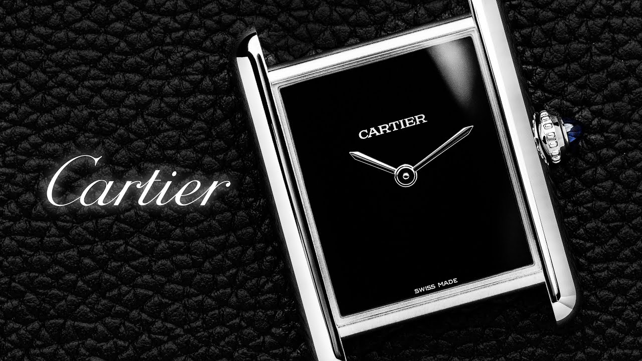 ИДЕАЛЬНЫЕ наручные часы — Cartier Tank Must Black