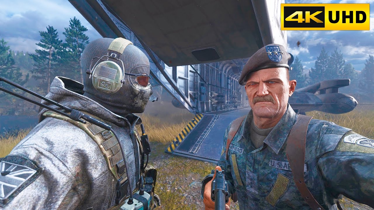 Loose Ends | Roach and Ghost death | Ultra High Graphics Gameplay [4K 60FPS UHD] Call of Duty