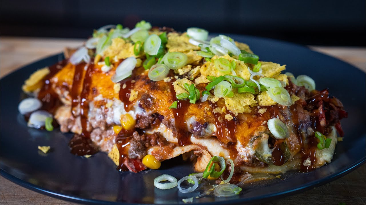 Einfaches Rezept: Wraps mit Chili con Carne und geschmolzenem Käse I @Bernd Zehner kocht mit Hoffmann