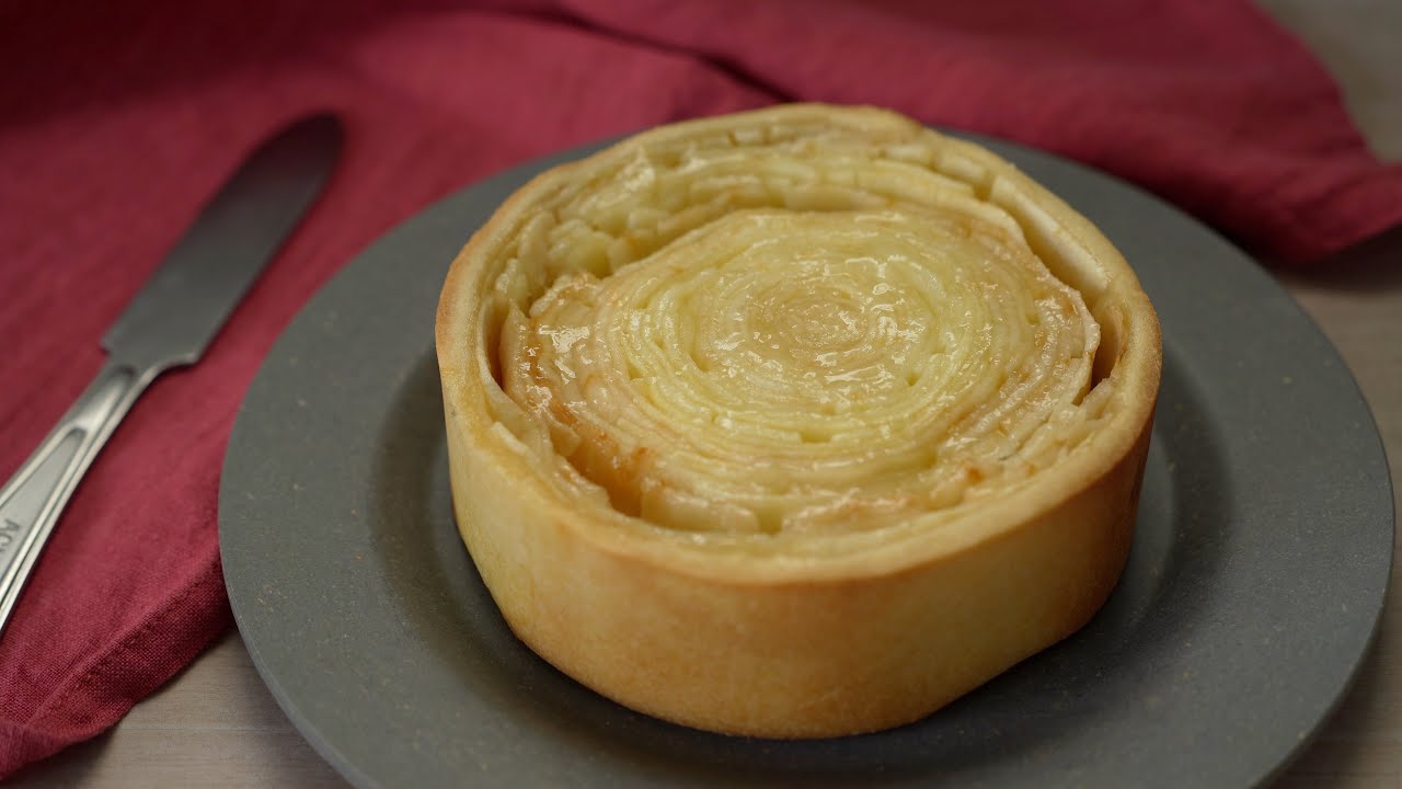 Round and round Apple Tart 玉ねぎじゃないよリンゴだよ ぐるぐるりんごタルト