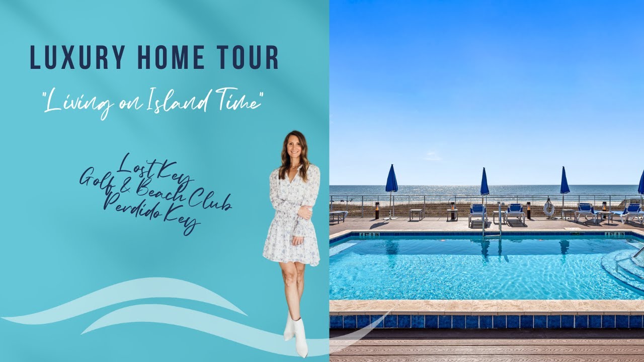 Luxury Home Tour | 520 Lost Key Drive Perdido Key, Florida | Living on Island Time