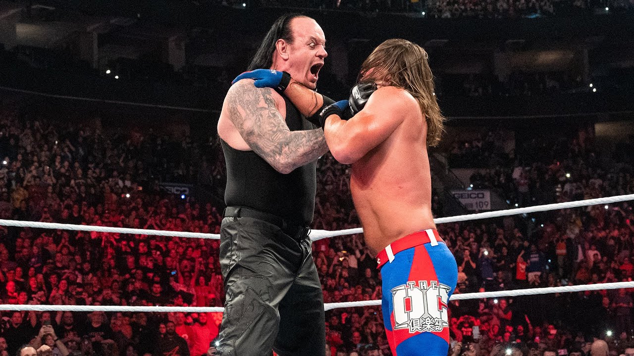 Гробовщик возвращается, чтобы атаковать Эй Джей Стайлза: WWE Elimination Chamber 2020