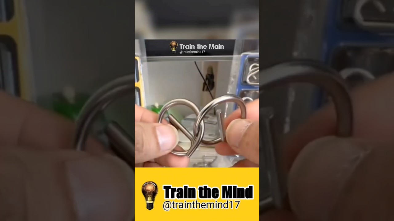 how to separate the two rings #shorts #tutorial #puzzle #tips