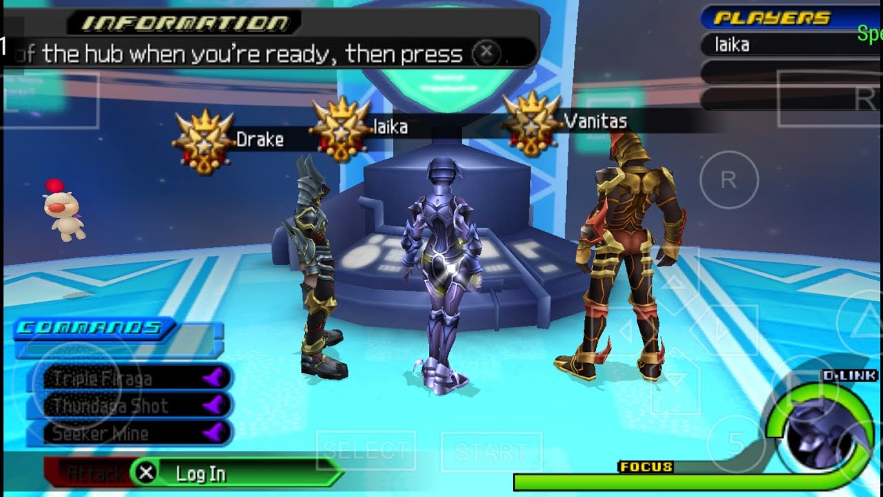 Kingdom hearts birth by sleep | Arena lv.30 multiplayer