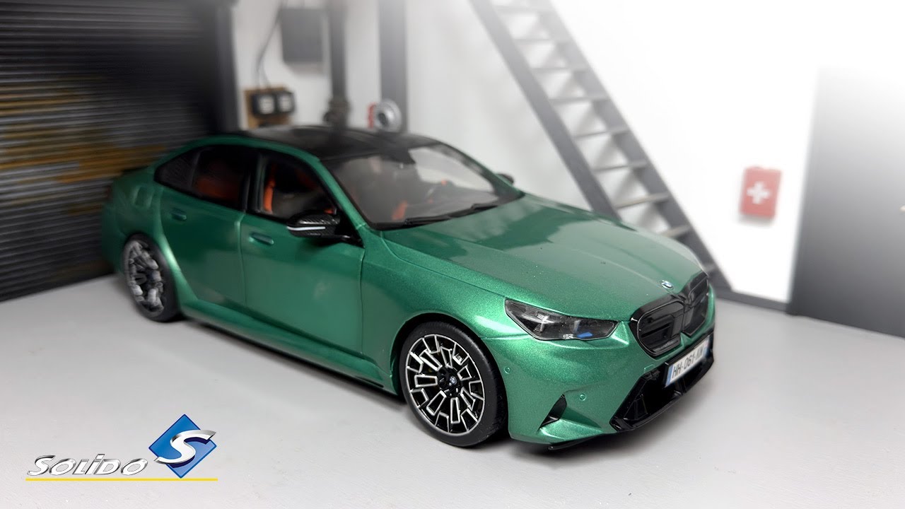 Avec la BMW M5 (G90) 1/18, Solido frappe TRÈS fort (214)