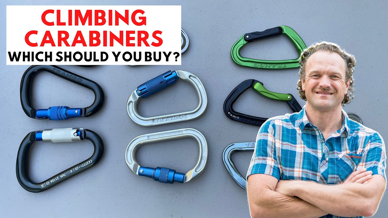 Rock Climbing Carabiners | Which Carabiner is Best for Climbing