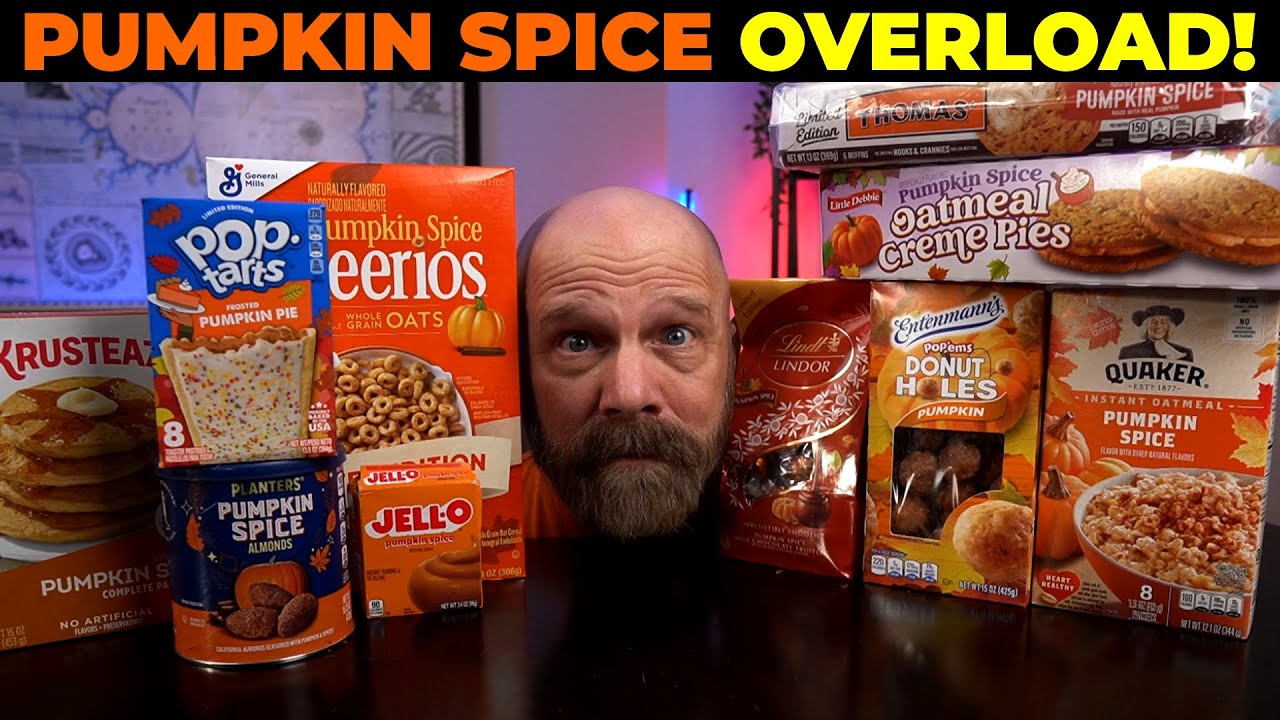 What's the BEST Pumpkin Spice Food? I Taste & Rank TEN of Them!