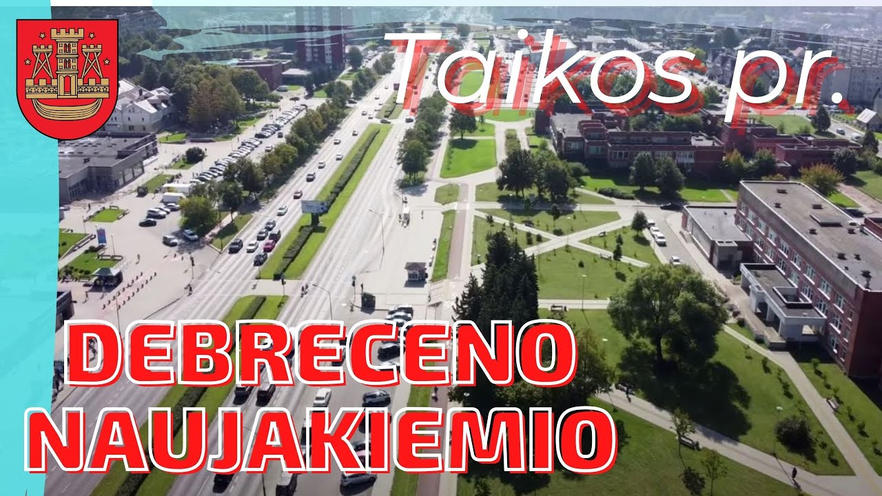 Проспект Мира. Klaipėda. Debreceno g. Žardė. Литва