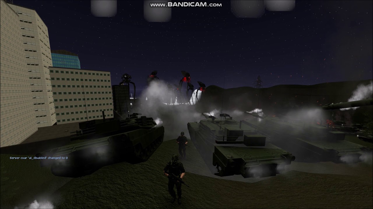 Garry's Mod War of the worlds part 3 ( Steven Spielberg would be happy)