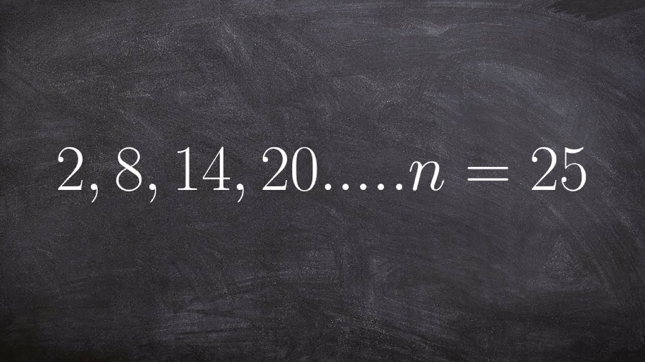 Find the partial sum of a sequence of 25 terms