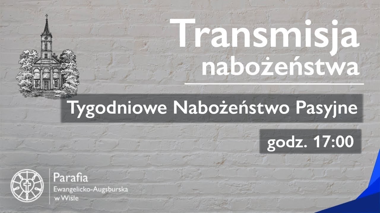 Tygodniowe Nabożeństwo Pasyjne - 13.03.2026 r.