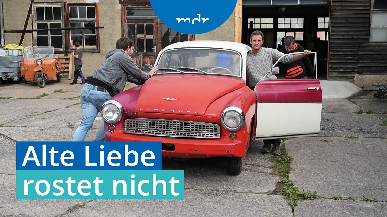 Auto-Brüder bringen Wartburg von 1957 wieder zum Glänzen | MDR um 4 | MDR