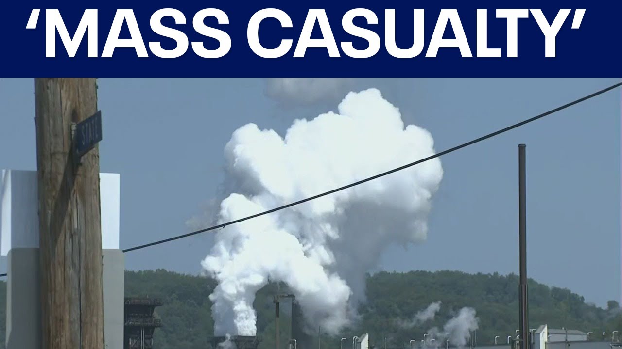 Clairton explosion: multiple people trapped under rubble