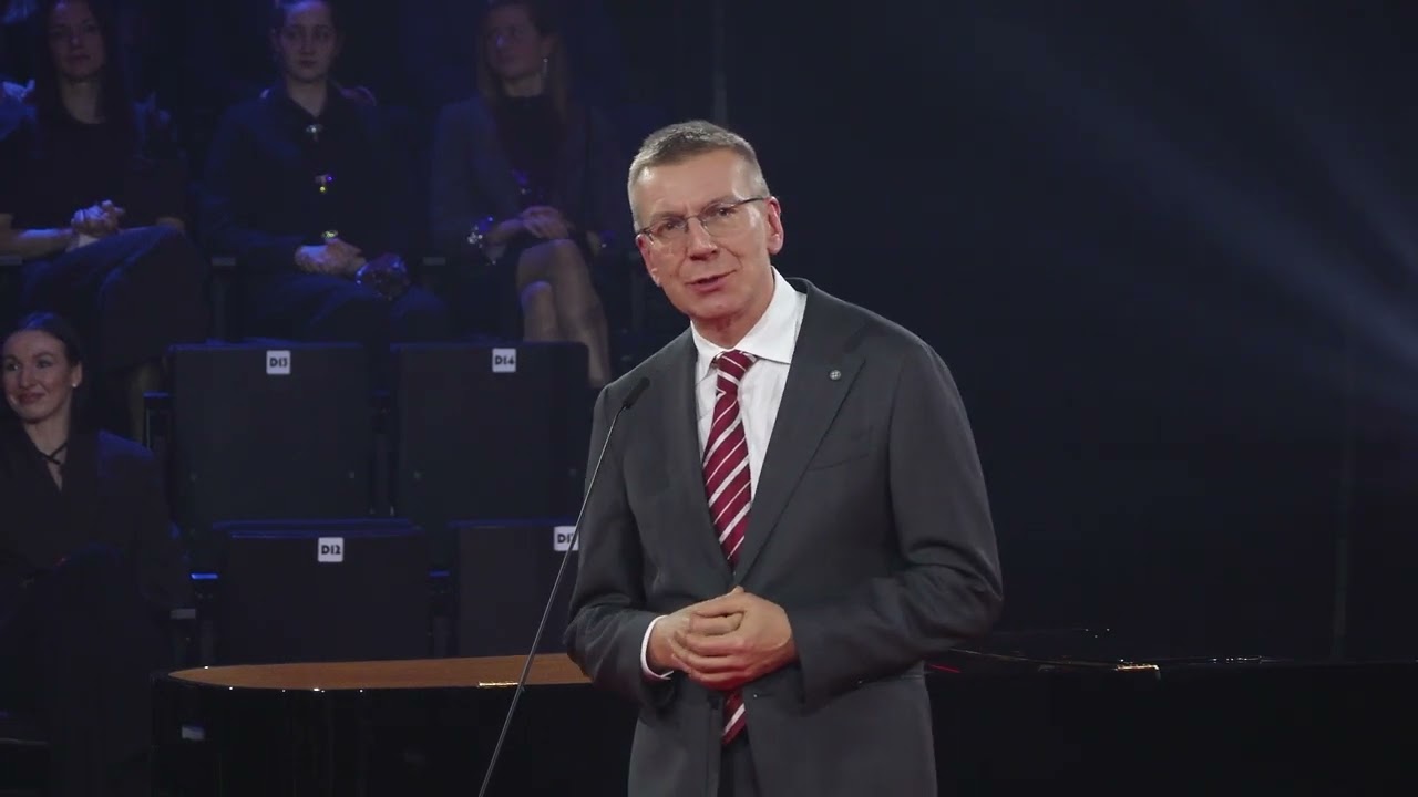 Valsts prezidents E. Rinkēvičs piedalās sportistu godināšanas ceremonijā “Trīs Zvaigžņu balva 2025”