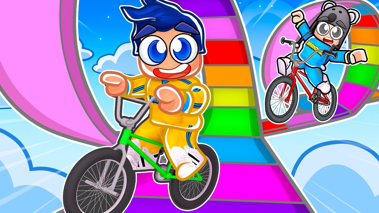 OBBY DE BICICLETA NO ROBLOX MUNDO 2 - Brancoala Games