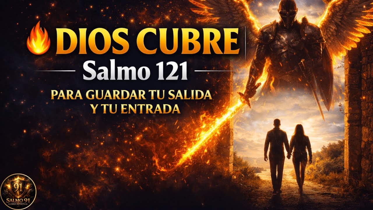 🔥 DIOS CUBRE | Salmo 121 Para guardar tu salida y tu entrada