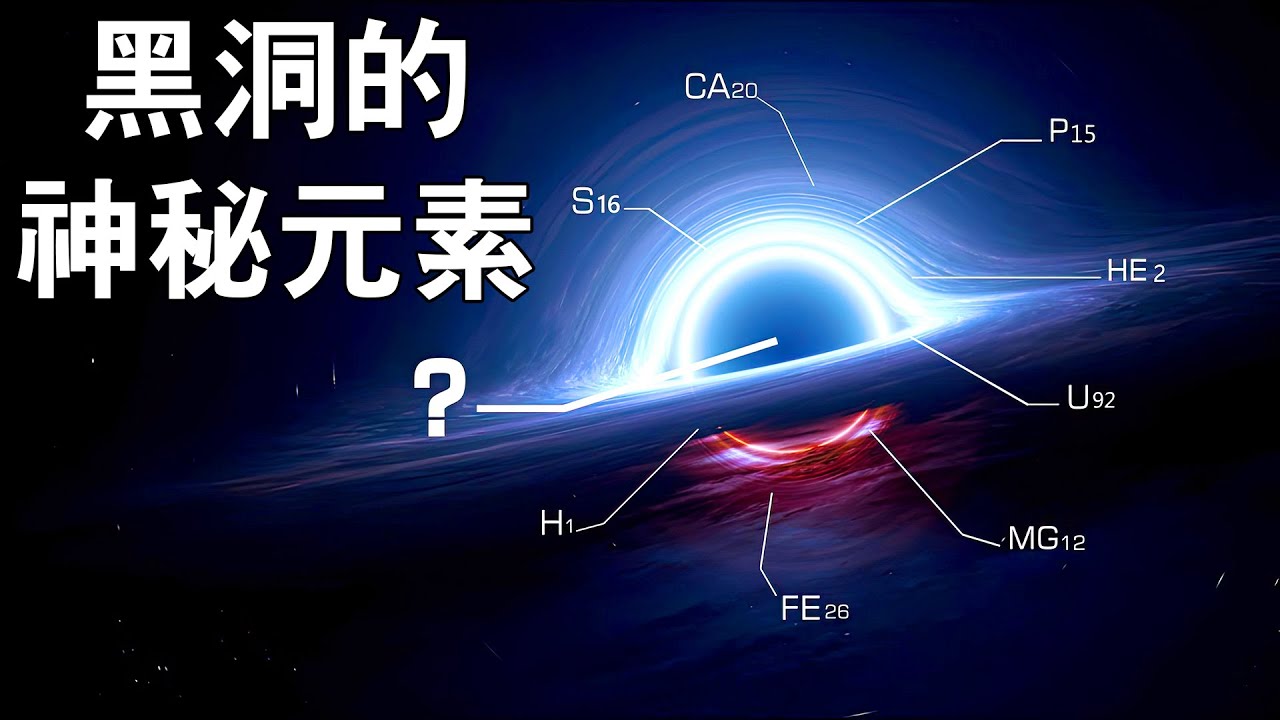 元素週期表的範圍之外！宇宙黑洞中發現的驚人元素是什麼？！