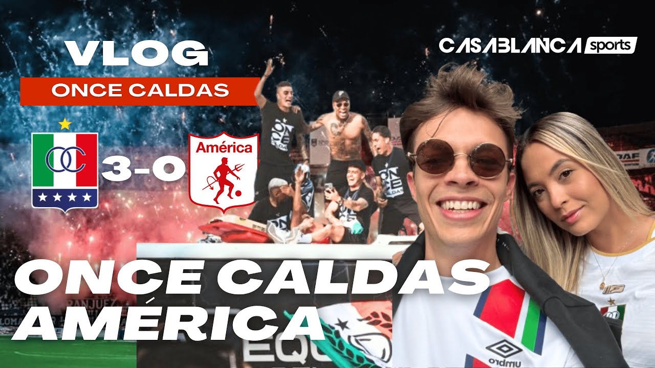 🎥 ¡Así vivimos la GOLEADA del Once Caldas 3-0 al América en Palogrande! ⚽🔥