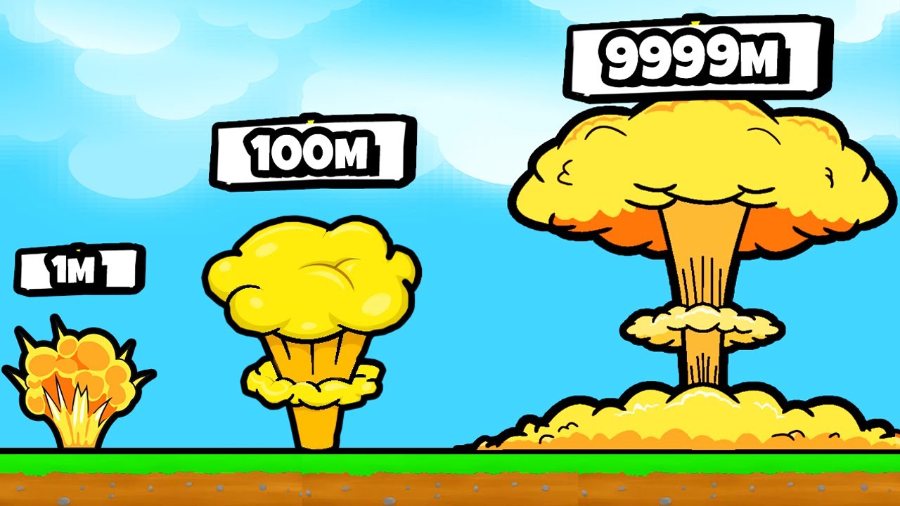 ЭВОЛЮЦИЯ СИЛЫ ВЗРЫВА, МАКСИМАЛЬНЫЙ УРОВЕНЬ! | Bomb Up!