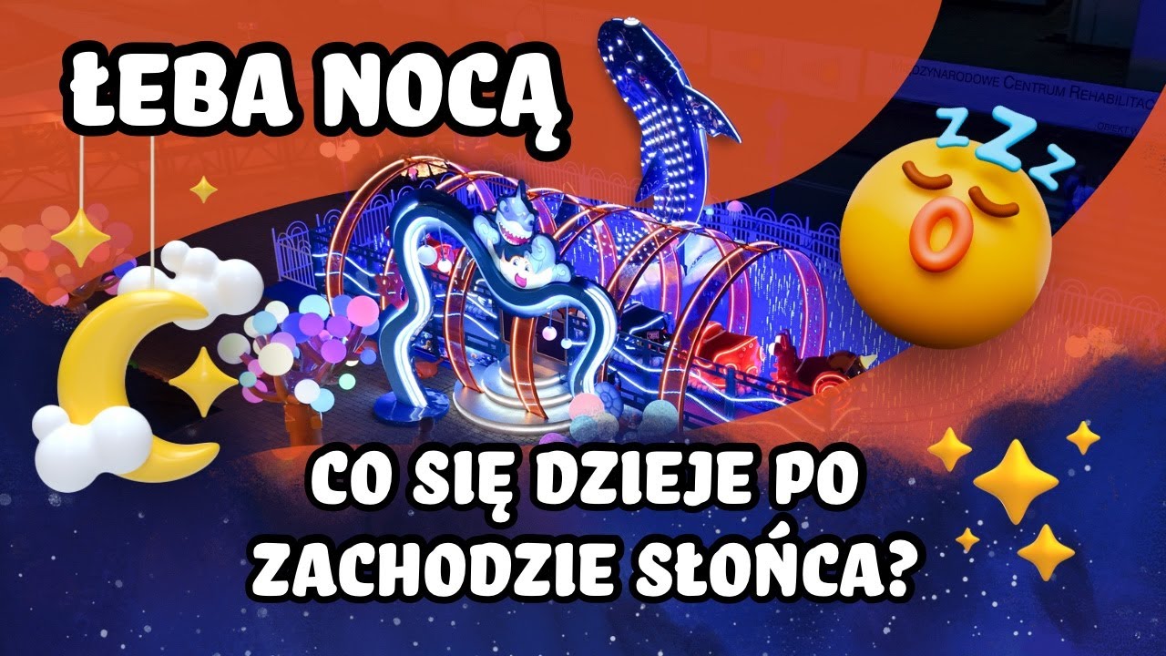 Discovery Park Łeba wieczorową porą 🌙