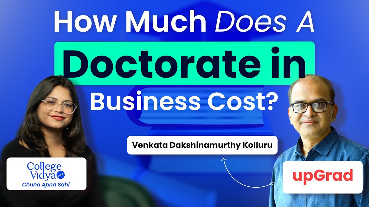 What is an Average Fee Structure of a DBA Program? ft. Venkata Dakshinamurthy Kolluru