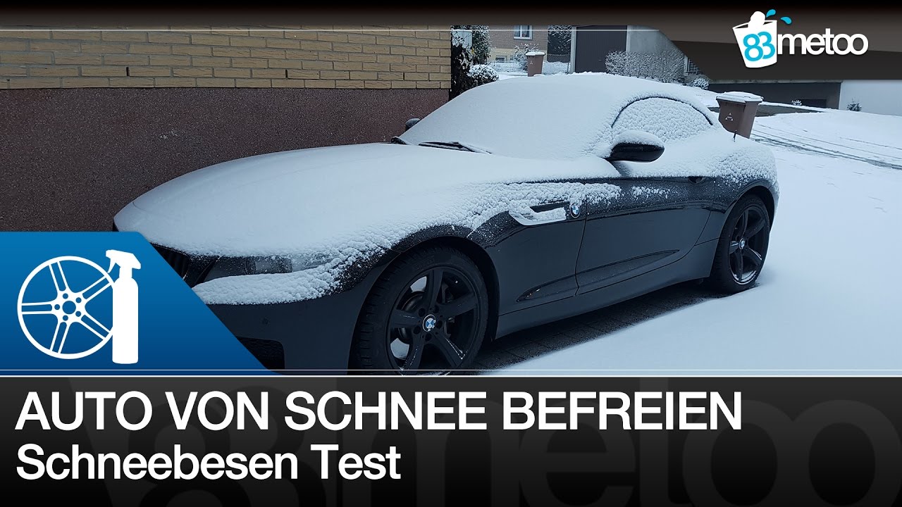 Das Fahrzeug ohne Kratzer von Schnee und Eis befreien | So befreist du dein Auto von Eis & Schnee