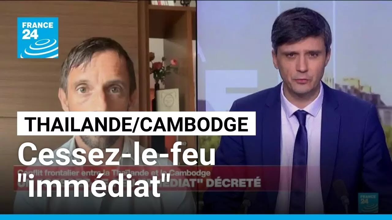 La Tha&iuml;lande et le Cambodge conviennent d'un cessez-le-feu 