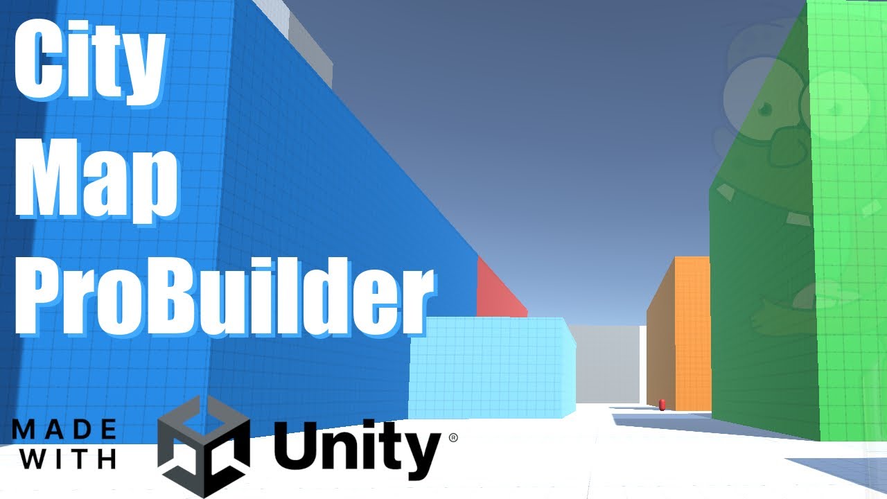 Easy City Map with ProBuilder