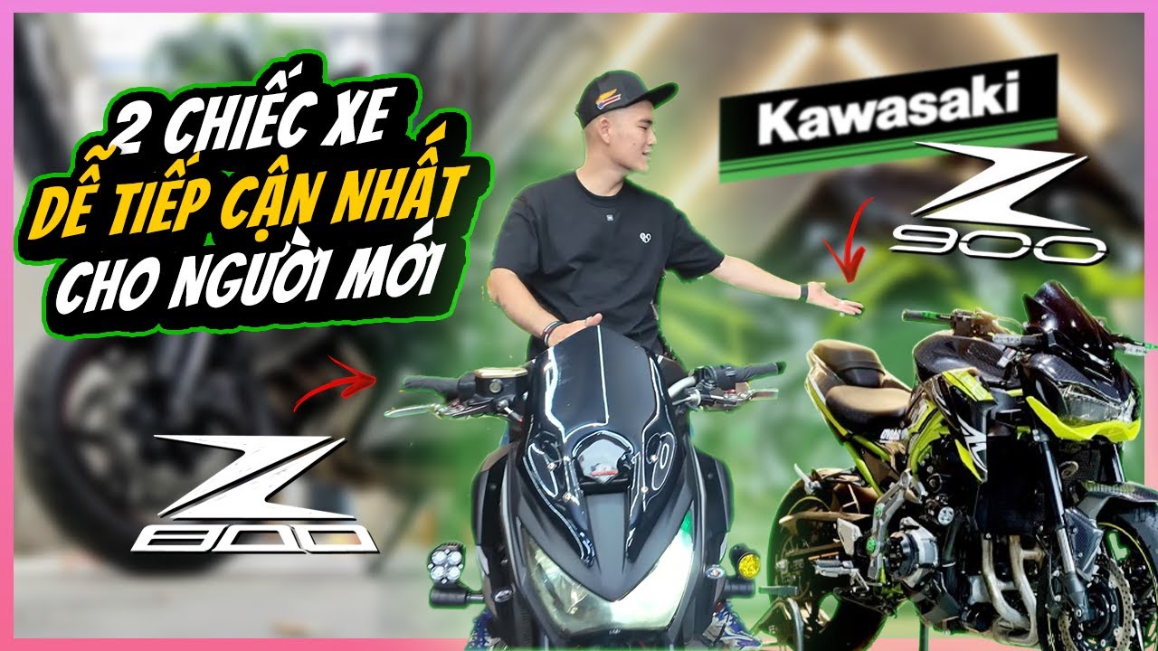 Review 2 chiếc Motor PKL dễ mua dễ chơi nhất hiện tại | Ưu điểm nhược điểm của Kawasaki Z800 Z900